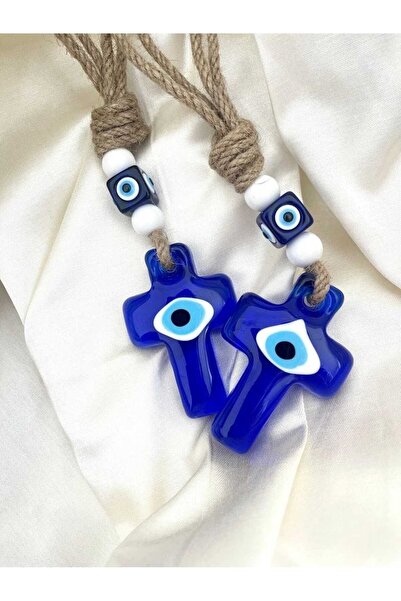 ella'nın çarşısı Design special în formă de cruce, șnur cu mărgele de sticlă,...