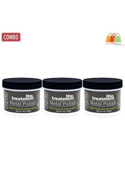 THE TREATMENT Metal Polish For Cleaning, Restoring, and Maintaining All Metal...