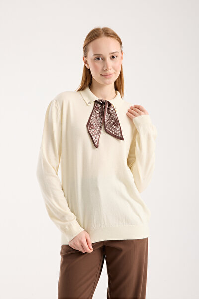 Clothes Fast Women's Long Sleeve Polo Neck Knitwear Sweater Blouse |   Fine Textured Soft Comfort Fit