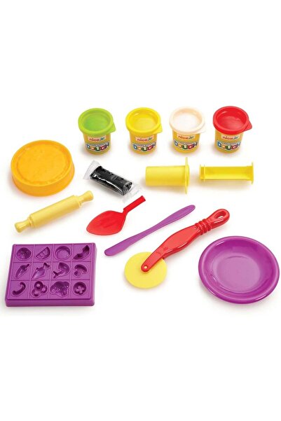 Aspire Books Addo Nick Junior Dough Pizza Playset 252g - Play Dough Clay Moulding Set