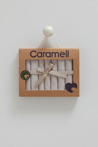 Caramell 7-Pack Mouth Wipes Hello Forest Gray