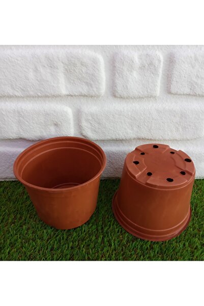 Ekodoğa Vakum Saksı 10 Adet 14X11 Cm 1,20 Lt Plastik Saksı Ucuz Saksı Fide Ür...