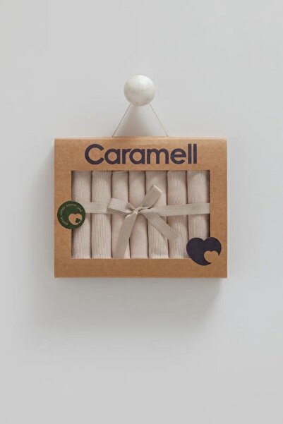 Caramell 7-Pack Mouth Wipes Hello Forest Beige