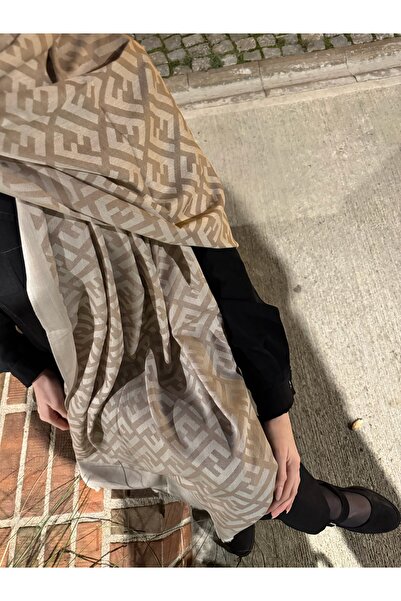 Dolce Εισαγόμενο μαλλί μεταξωτό σάλι με σχέδιο F – Casual, Δώρο, Γραφείο