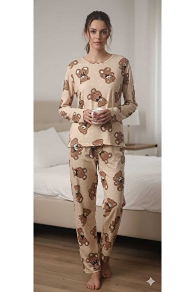 Sude kadın pijama takımı ayıkcıklı