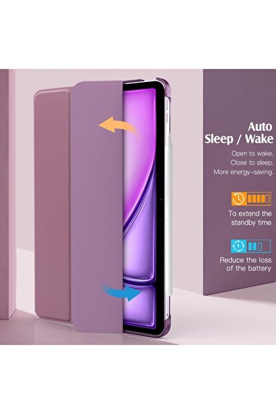 TEKNETSTORE iPad 11Th Generation A16 11-Inch/10Th Generation 10.9-Inch Compatible Case Flip Smart Cover Smart Case with Sleep Mode