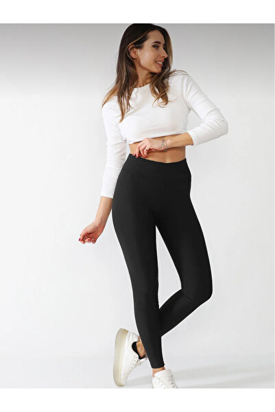 By Kuzey Aras Women's Inner Fleece-Lined High Waist Shaping / Sculpting Effective Premium Tights