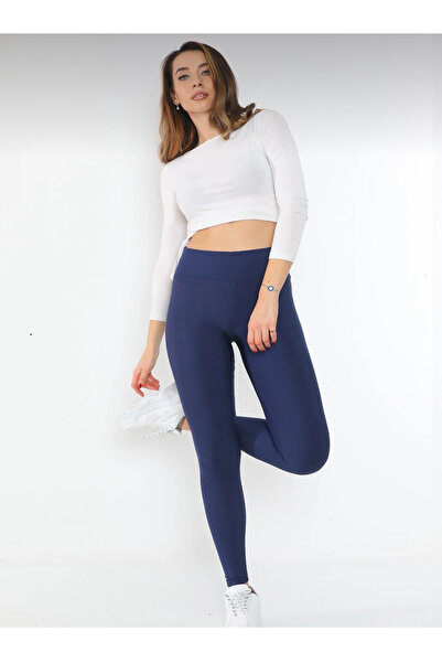 By Kuzey Aras Women's Inner Fleece-Lined High Waist Shaping / Sculpting Effective Premium Tights