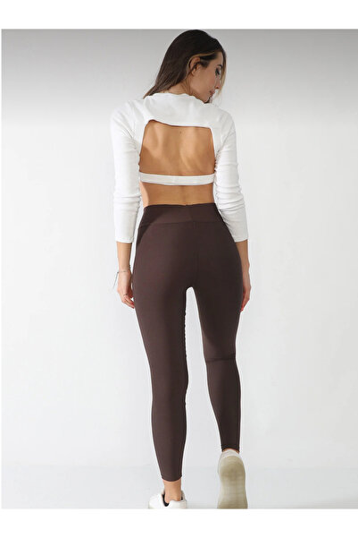 By Kuzey Aras Women's Inner Fleece-Lined High Waist Shaping / Sculpting Effective Premium Tights