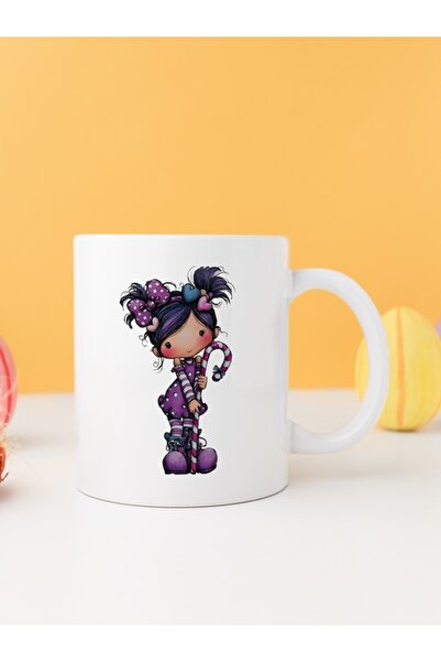 IŞILAY PROMOSYON قطط عيد الميلاد الغريبة ذات الألوان المائية - كوب بارداك مود...