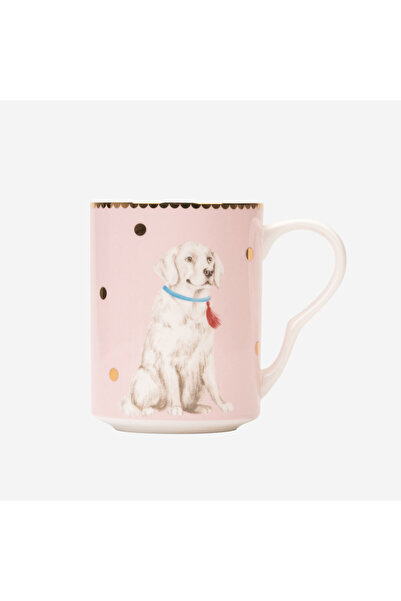 YVONNE ELLEN Animals Pink Porcelain Mug 350 ml