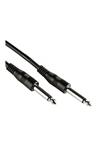 ERN 6.3mm Mono Gitar Enstrüman Kablosu Çivi Jak - Amfi Bağlantı Kablo (Elektr...