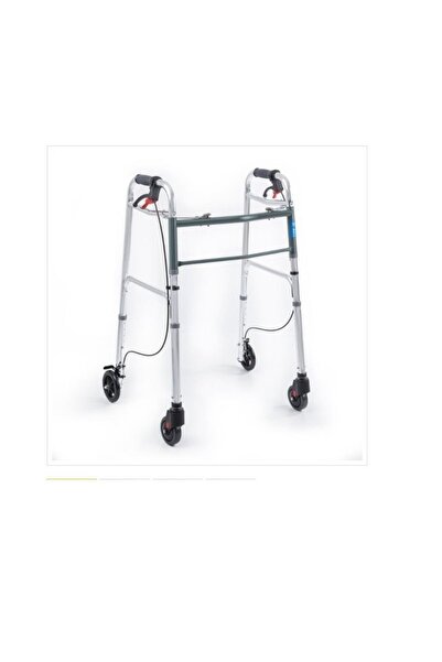 MEDİKALCİM Comfort Plus KF8220L-5 Dört Tekerlekli Frenli Wolker Yürüteç Comfo...