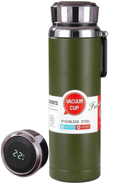 Generic 3L 1.18L Tumbler Stainless Steel Vacuum Insulated Bottle, Coffee Tumbler with Lid & Straw (Blue)