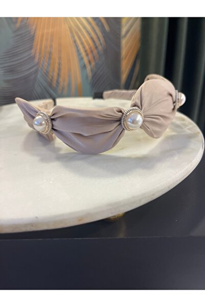 gozdeasutayaccessory Mink Pearl Detail Tiara