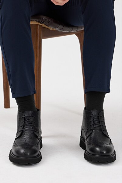 Terziayhan Δερμάτινες μπότες με κορδόνια Terzi Ayhan