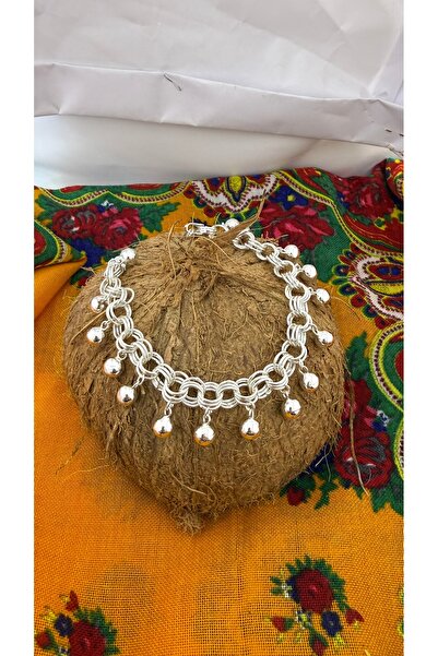 Midyat Artuklu Gümüşçülük Sallantılı Toplu Halka Zincirli Bileklik