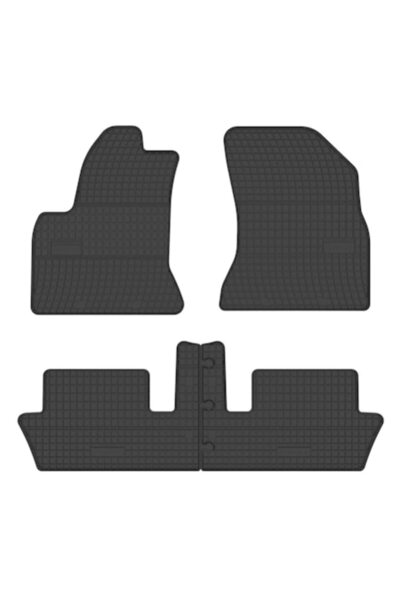 OEM Set de 4 covorașe auto pentru CITROEN C4 PICASSO 2006-2013, cauciuc negru...