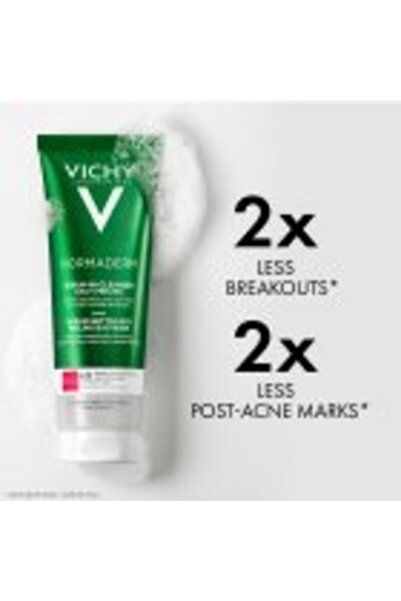 Vichy Normaderm Cleansing peeling-effect cleanser with salicylic acid