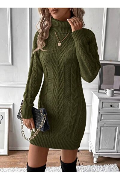 Kokosh moda Γυναικείο Μίνι Πλεκτό Φόρεμα με ζιβάγκο