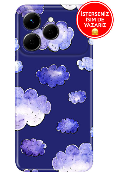 TECNO Spark 40 4G Kılıf A Kalite Baskılı Art Silikon Rüyadaki Bulut