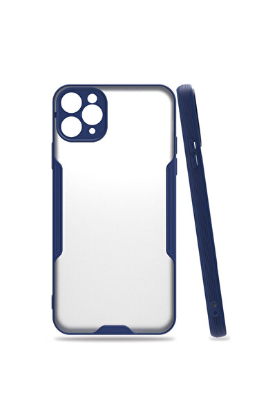 ceppark Newface iPhone 11 Pro Max Case Platinum Silicone - Navy Blue