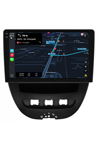 NavStore Navigation Peugeot 107/Citroen C1/Toyota Aygo (2005-2015),2K, 8Gb Ram, 256Gb Storage, Carplay