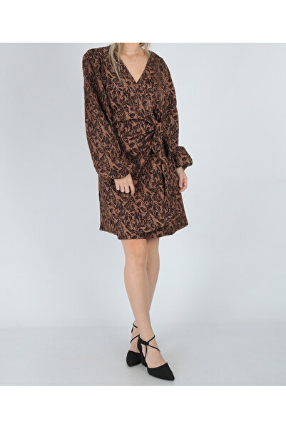 PIECES Short dress, Brown