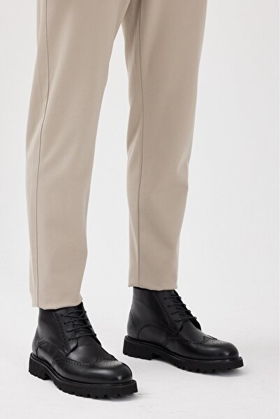 Terziayhan Δερμάτινες μπότες με κορδόνια Terzi Ayhan