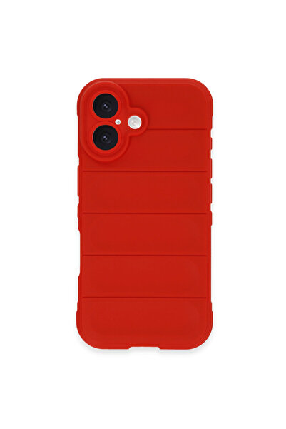 ceppark Newface iPhone 16 Plus Case Optimum Silicone - Red