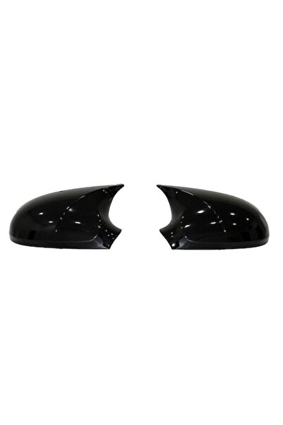 OEM Set of 2 JOKER mirror covers for Skoda Octavia 2 (2010-2013), glossy black ABS