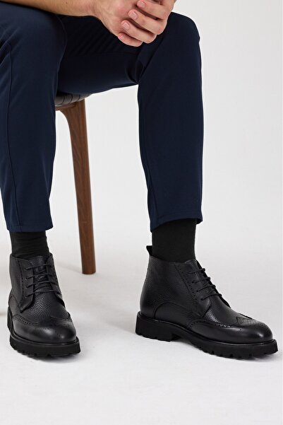 Terziayhan Δερμάτινες μπότες με κορδόνια Terzi Ayhan