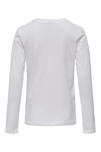 ONLY Girl's Kogmarie Reg L/S Heart Top Box Jrs O15303581-4312690