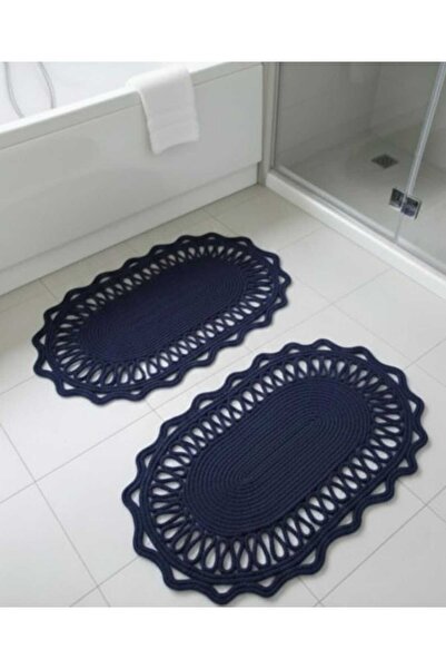 NEVA TASARIM banyo paspası jut ıp kordon ıp klozet takımı