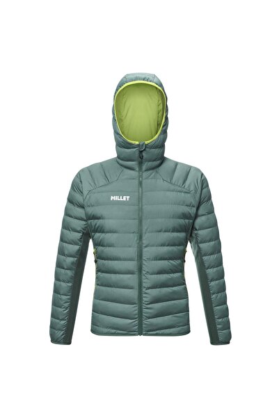 Millet Fitz Roy down Jacket Hooded Men's Miv9882 N4238 Green-L