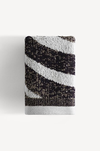 Cherx Набір з 6 гостьових рушників з фарбованою ниткою Pluma, камінь, 30x30