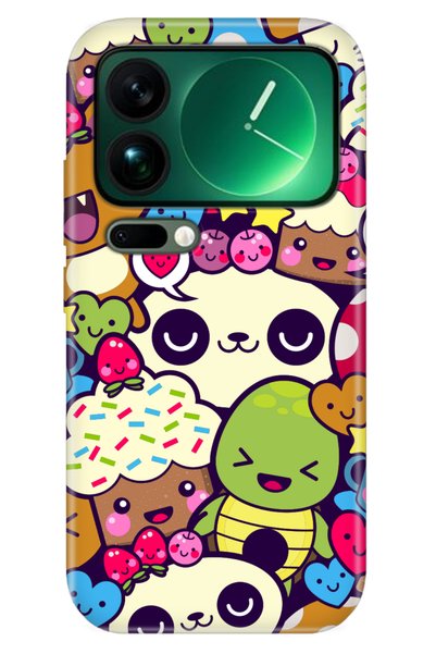 Cekuonline Xiaomi Mi 17 Pro Max Case Patterned Silicone Printed Cover Cute Cr...