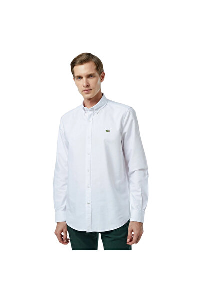 Lacoste Men's Slim Fit White Shirt Ch2561.001