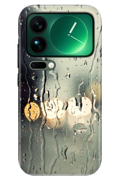 Cekuonline Xiaomi Mi 17 Pro Max Case Decorative Silicone Printed Cover a Rain...