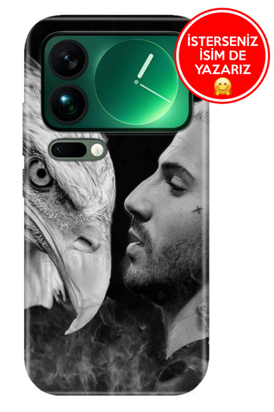 Cekuonline Xiaomi Mi 17 Pro Max Kılıf A Kalite Baskılı Art Silikon Ricardo