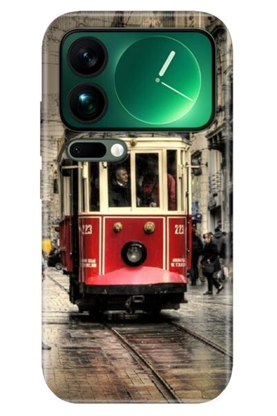 Cekuonline Xiaomi Mi 17 Pro Max Case Colorful Silicone Printed Tpu İstiklal T...