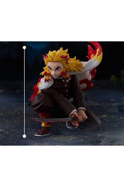 Furyu Figure: Demon Slayer Kimetsu no Yaiba - Kyojuro Rengoku Battle Ver. Fig...