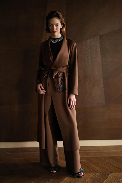 Noi Scuba Shawl Collar Floglu Jacket