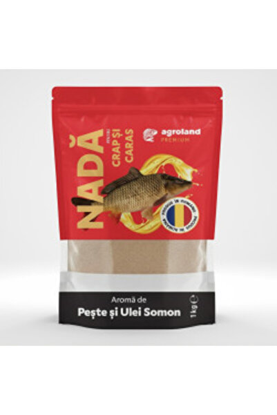 Agroland Premium bait for carp and crucian carp, 1 kg, fish and salmon oil