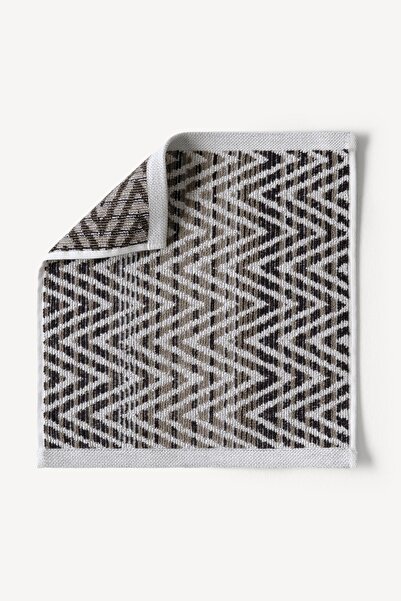 Cherx Zyon Фарбована нитка 6-пакетний набір рушників для гостей Камінь 30x30