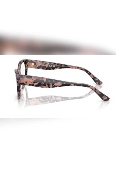 Vogue Vo5604 3150 51Ekt Small Cat Eye Women's Blue Light Protection Screen Glasses Pink Tortoiseshell