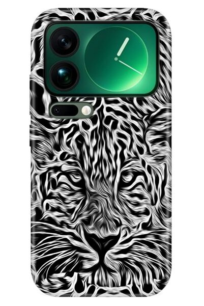Cekuonline Xiaomi Mi 17 Pro Max Case Decorative Silicone Printed Cover Wild L...