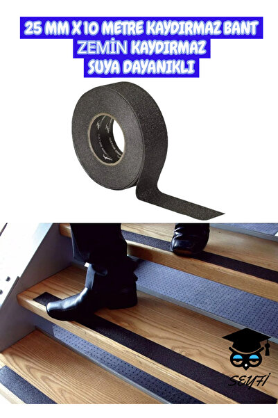 SEYFİKİRTASİYE 25 MM X 10 METRI BANDĂ ANTI-ALUNECARE PENTRU PARDOSELI ANTI-AL...