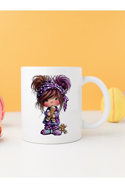 IŞILAY PROMOSYON قطط عيد الميلاد الغريبة ذات الألوان المائية - كوب بارداج مود...