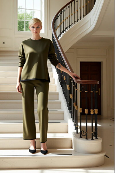 BENERLY Women's Bottom Top Wide Cut Knitwear Set Functional Durable Quality C...